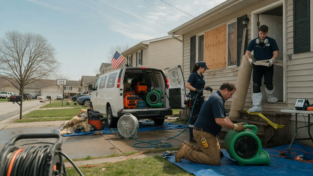 Water Damage Restoration in Royal, IL near me